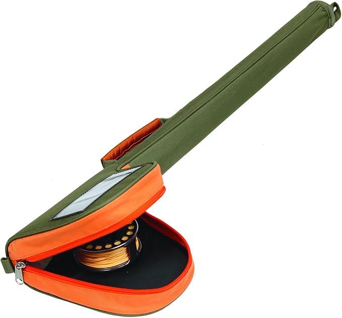 Allen Company Fly Rod Case for up to 9Feet Four Piece Rod with Reel