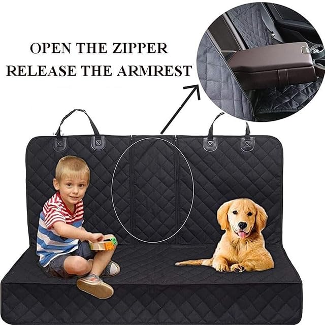 Foto 3 de 7 de ADUYHCZ Funda Coche Perro, para Renault Clio 2005-2023 2024 2025 Impermeable y Antidesliante Funda Perro Coche