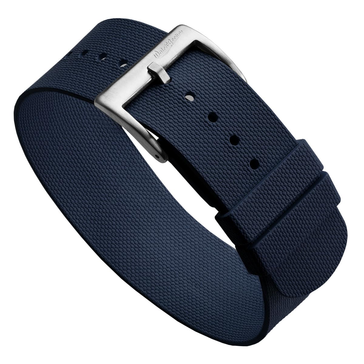 WatchGecko TidalPass - Cinturino in gomma per orologio militare britannico, impermeabile, versatile ed elegante, da indossare in 2 modi