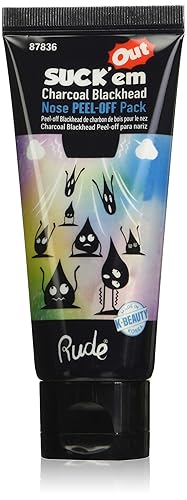 Rude - Suck'em Out - Paquete de nariz de puntos negros de carbón