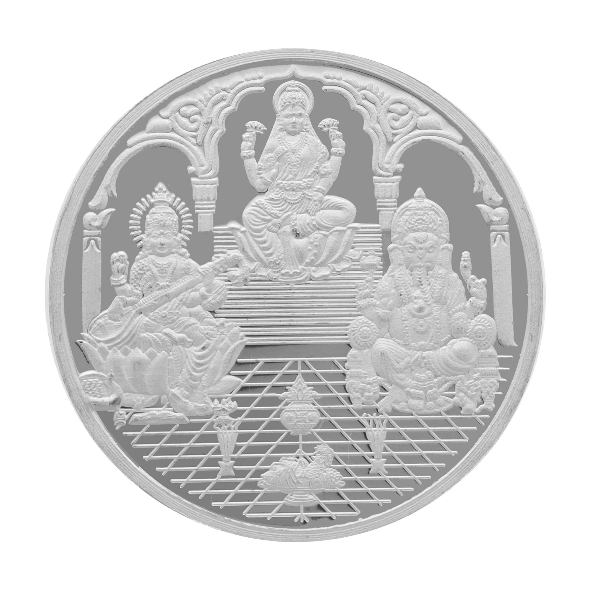 P.N. GADGIL & SONS 1832-GOLD SILVER DIAMONDS. Silver Trimurti Coin 100GM (B0BGCDSTN3) Amazon Price History, Amazon Price Tracker