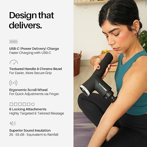 Miniatura 7 de Ekrin Athletics Pistola de masaje Kestrel precisión mejorada y comodidad para una recuperación muscular superior y bienestar Alivia los músculos