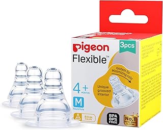 Pigeon Peristaltic Nipple M- 3 Pcs, transparent, one size (88127)-picture-12