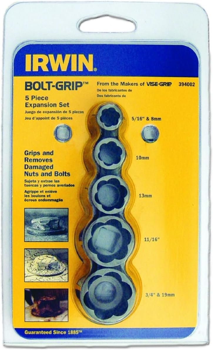 Extractor Bolt Set 5 Piece Exp