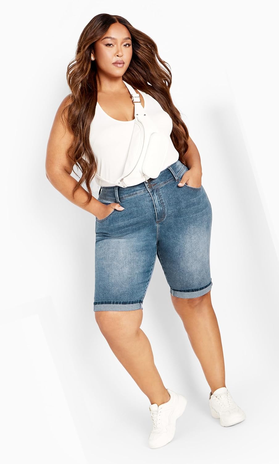 City Chic Women's Plus Size Short - Killer Pins - Image 2