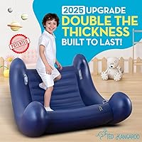 Vista 2 de CloudBounce Ultra Mecedora sensorial para niños Silla sensorial inflable patentada NextGen Ultra duradera y extra reforzada edición 2025