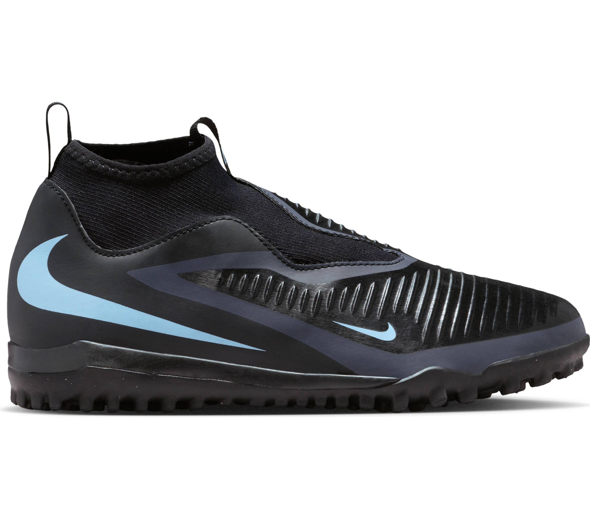 NIKE JR Phantom 6 HIGH ACAD TF Soccer Shoes Black