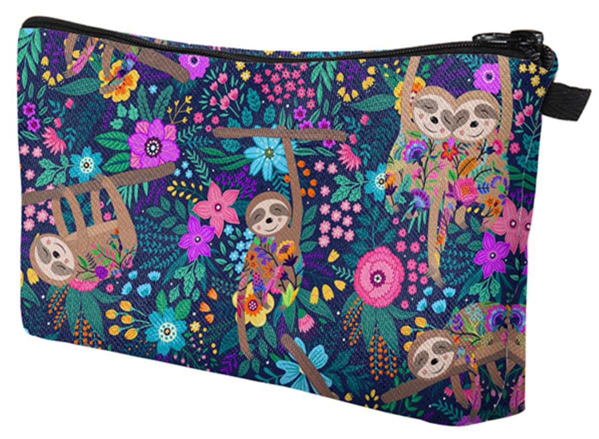 FAVORTALK Cosmetic Bags Portable Small Make Up Bags with Zipper Makeup Bags Water Resistant Travel Wash Bag Multifunctional Toiletry Pouch for Women Girls Ladies B1010 - 3