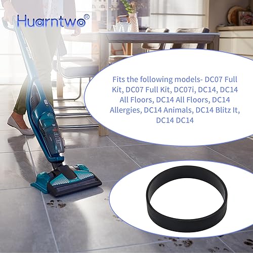 Miniatura 6 de Correas de embrague de repuesto para aspiradoras Dyson DC04, DC07, DC14, DC33 (4 piezas)