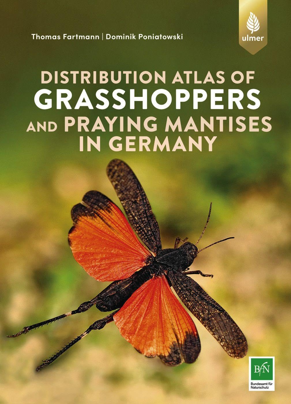 Distribution atlas of grasshoppers and praying mantis in Germany: Ecology, distribution and threats of all native species - With 83 species accounts and distribution maps
