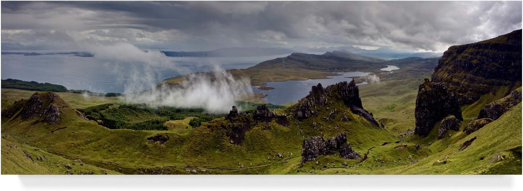 Trademark Fine Art Isle Os Skye by Maciej Duczynski, 8x24-Inch