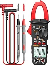 ERYUE Alicate Amperímetro,ST180 4000 Contagens Alicate Amperímetro Digital Multímetro Alicate Multímetro Voltímetro Amperímetro AC DC Tensão AC Medidor de Corrente NCV Tester Medidor universal Testad