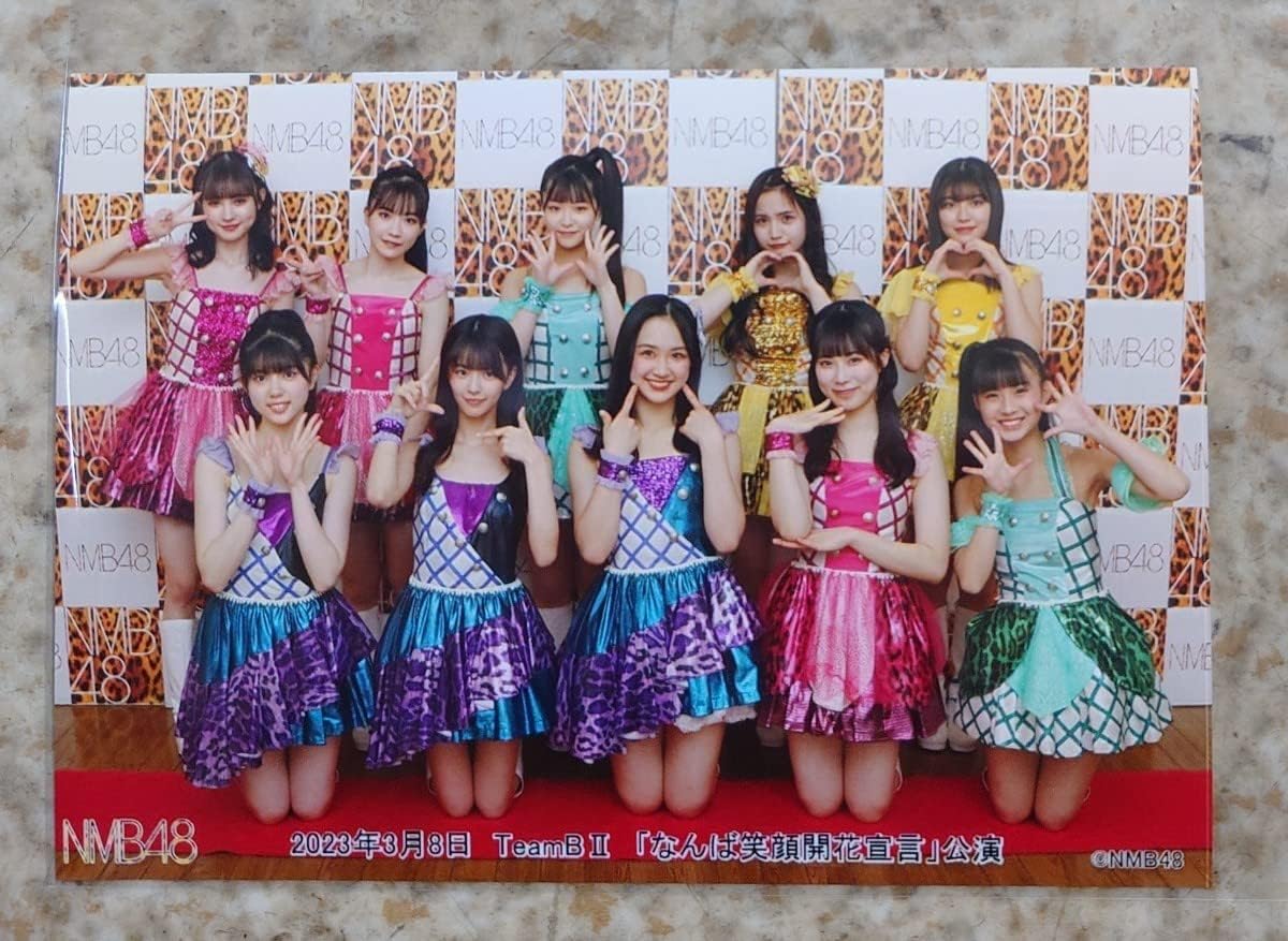 NMB48 坂本理紗 ランダム生写真 直筆