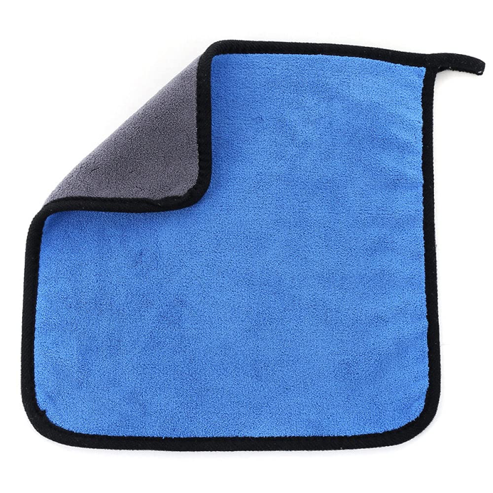 Asciugamano per autolavaggio 30x30 Asciugamano in microfibra per autolavaggio Pulizia dell'auto Asciugatura panno Orlare Asciugamani per la cura dell'auto Panno Asciugamano per lavaggio auto, viola