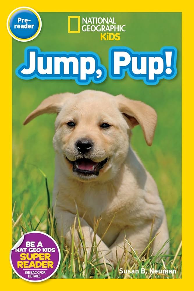 National Geographic Kids Animals Set : Jump, Pup! Peek