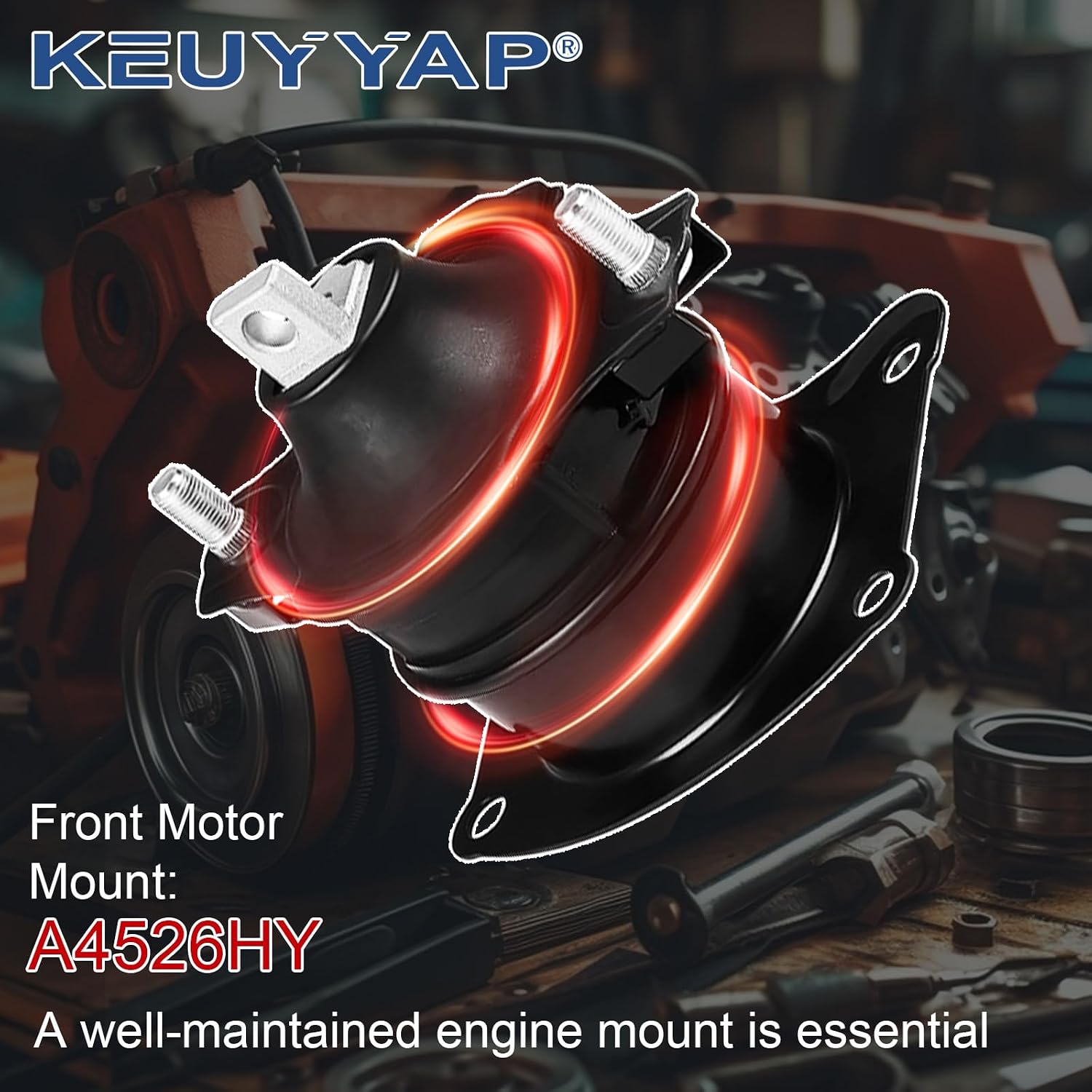 5Pcs Engine Motor Mount Compatible with Honda Odyssey EX/LX V6 3.5L 2005 2006 VTEC Transmission Mount Set, Replace A4526HY A4555 A4553 A6582 A4559