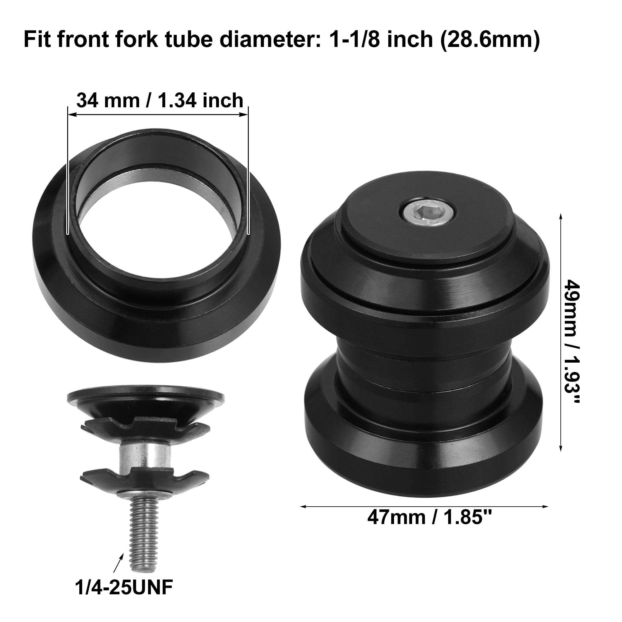 Amazon.com : X AUTOHAUX 34mm 1-1/8