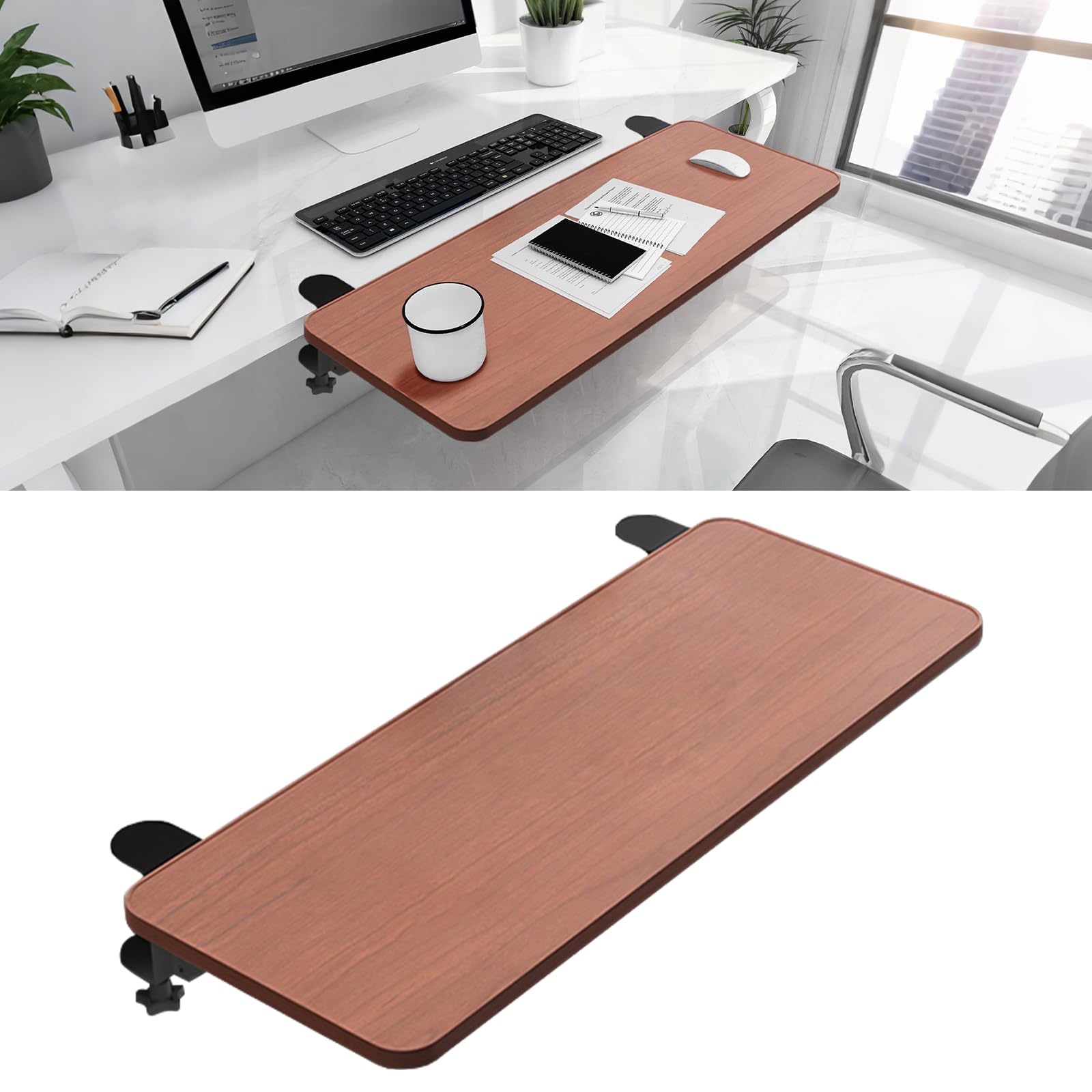 デスクエクステンダー 人間工学デスク拡張 80x24cm Amazon | デスクエクステンダー 折りたたみ デスク 拡張 キーボード