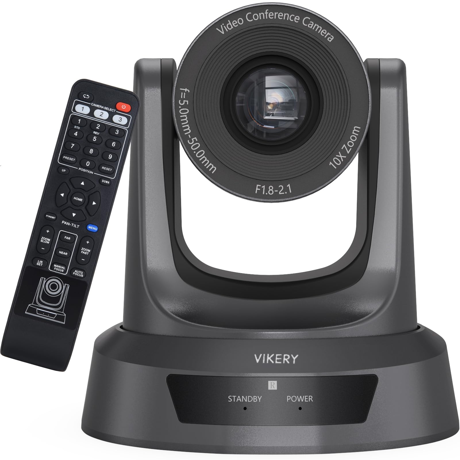 Amazon.com: Vikery USB PTZ Streaming Camera 10x Optical Zoom,USB