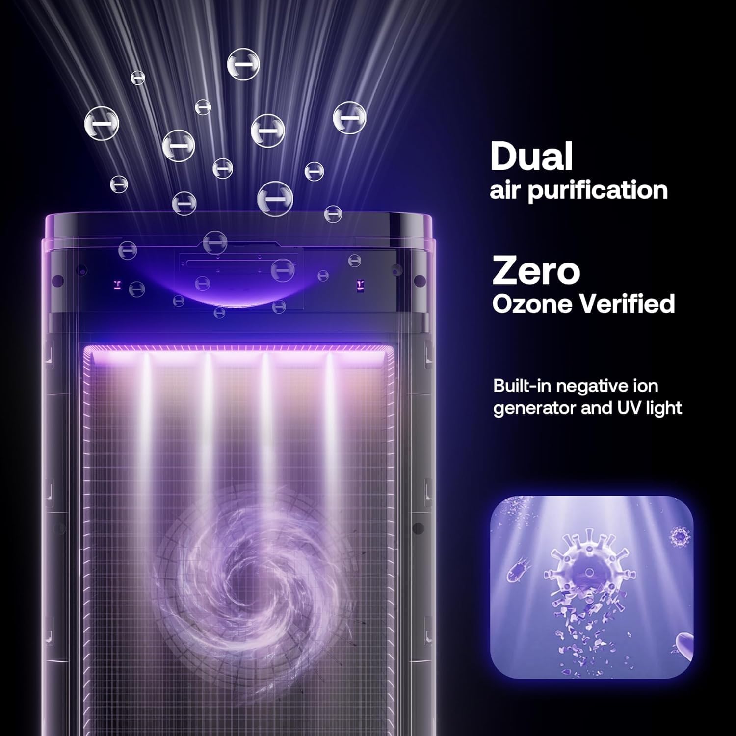 MPHELW-P339 Air Purifier Replacement Filters P339 Air Purifier, 3 Pre-Filters and 1 Composite Filter, Genuine Version