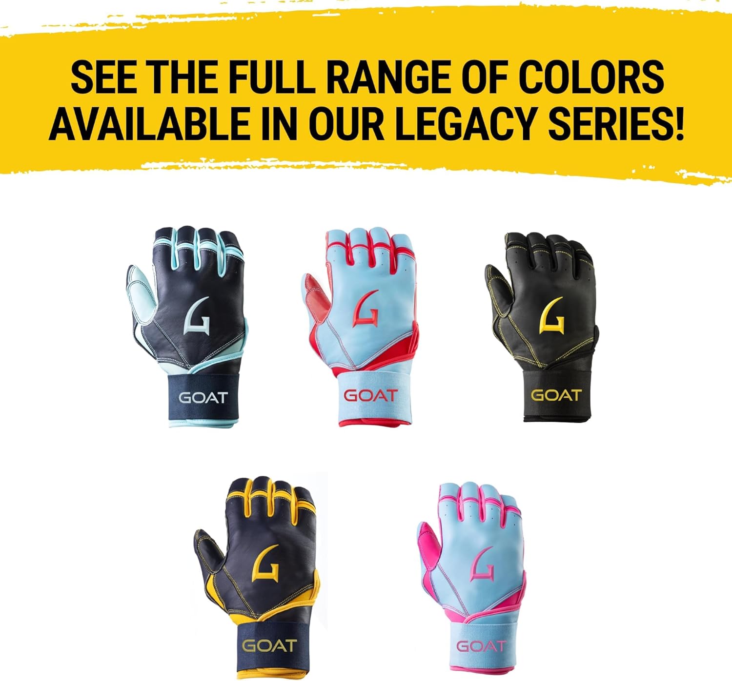 Long Cuff Batting Gloves – Softball & Baseball Gloves for Adults & Youth, Multiple Colors, Youth & Mens Baseball Gloves, Softball Batting Gloves, Baseball Accessories