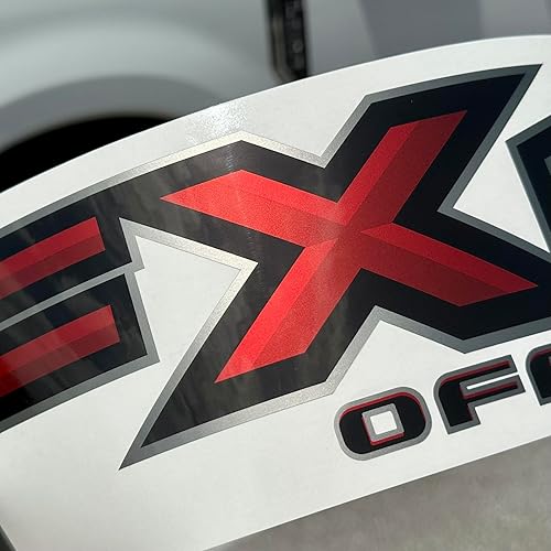 Miniatura 10 de FX4 - Adhesivo de repuesto para vehículos todoterreno F150 Bedside F Truck Super Duty F250 F350 F450 (2015-2018) (troquelado (despegar y pegar)
