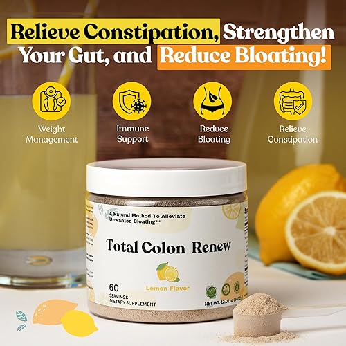 Miniatura 3 de Limpiador de colon en polvo de cáscara de psyllium, vegano, sin gluten, suplemento de fibra sin OMG, limpieza natural de colon para aliviar el