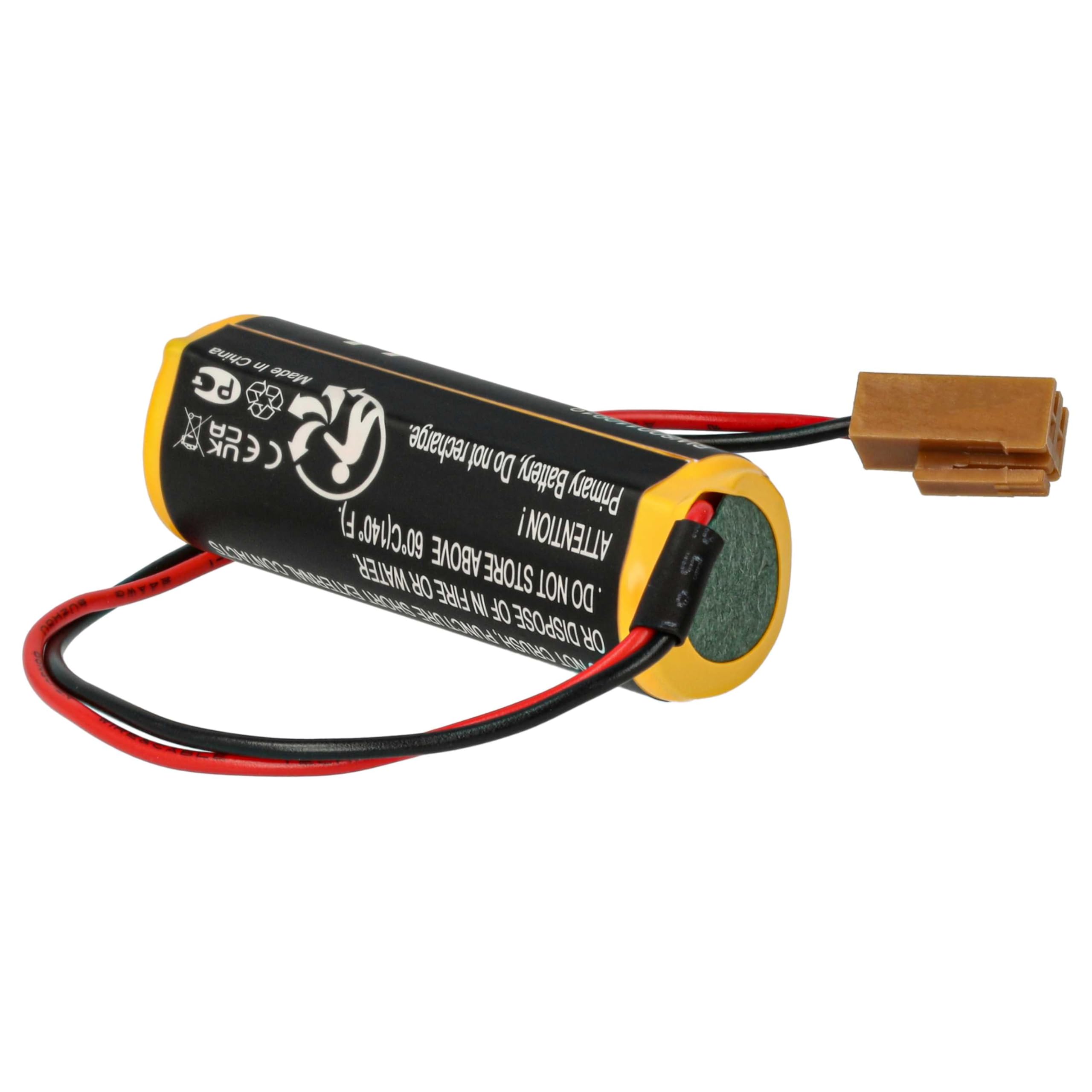 vhbw 5X batería Compatible con Le Blond 77 CNC Router programmable Logic Controller Controlador de periférico (2000 mAh, 3 V, Li-MnO2)