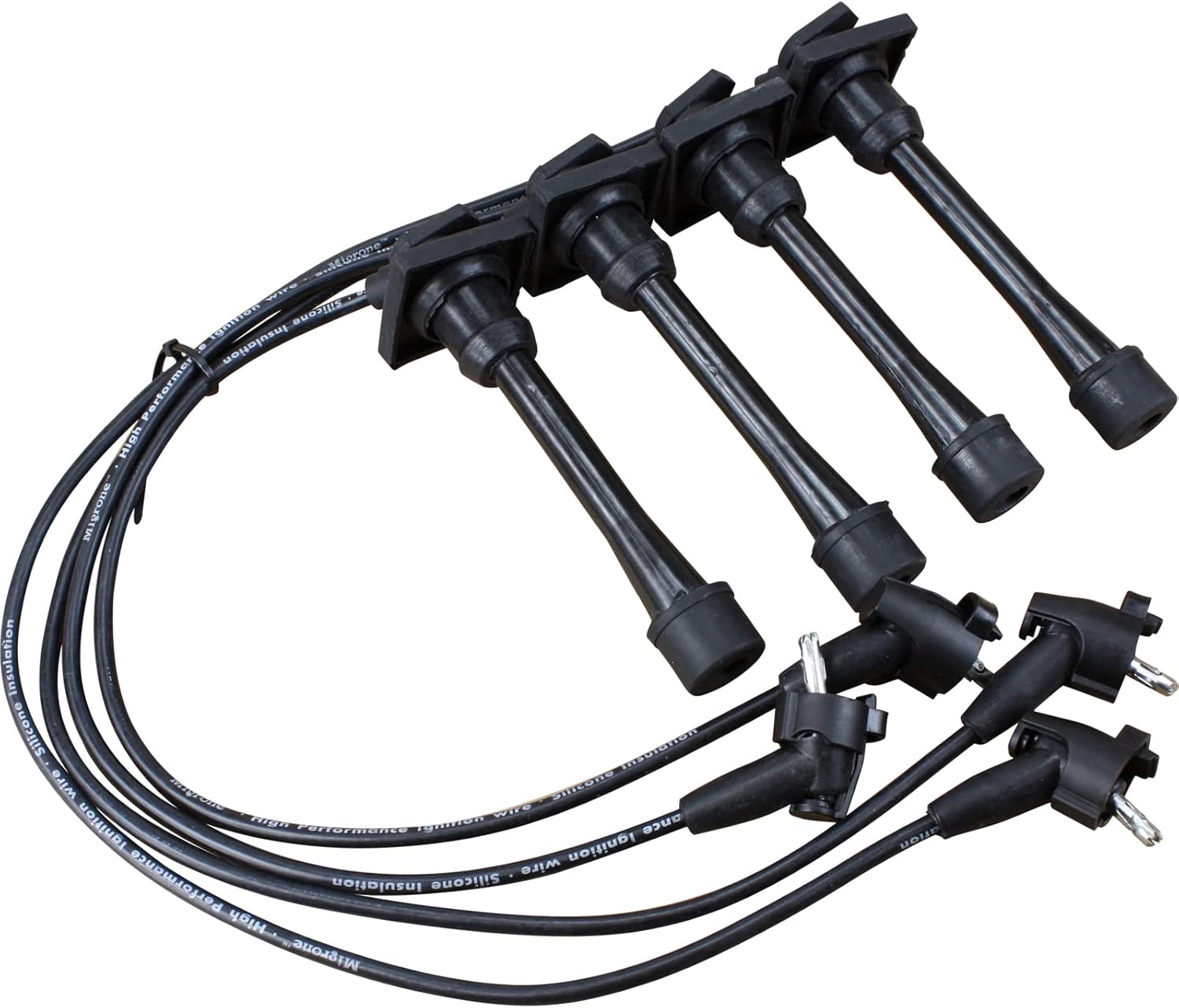 AIP Electronics Premium Ignition Spark Plug Wire Set Compatible with 1993-1997 Toyota Celica Corolla Geo Prizm 1.8L OEM Fit PWJ111