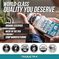 Vista 12 de Suplemento de yodo orgánico de complejo de vegetales marinos, forma de alimento integral y cruda - Complejo de yodo más minerales traza - Contiene