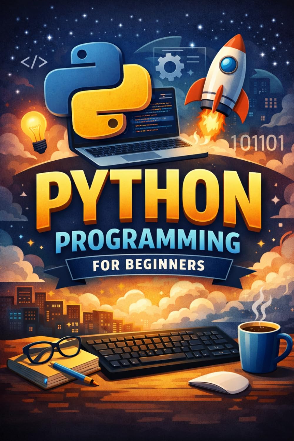 Python Programming for Beginners: with ai (ai prompt book)
