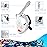 Zipoute Snorkel Full Face Snorkel Mask for Kids, Kids Snorkeling Set 180 Degree Panoramic View, Safe Anti-Leak Anti-Fog, Foldable Dry Top Snorkeling Gear for Kids Adult, Advanced Breathing System