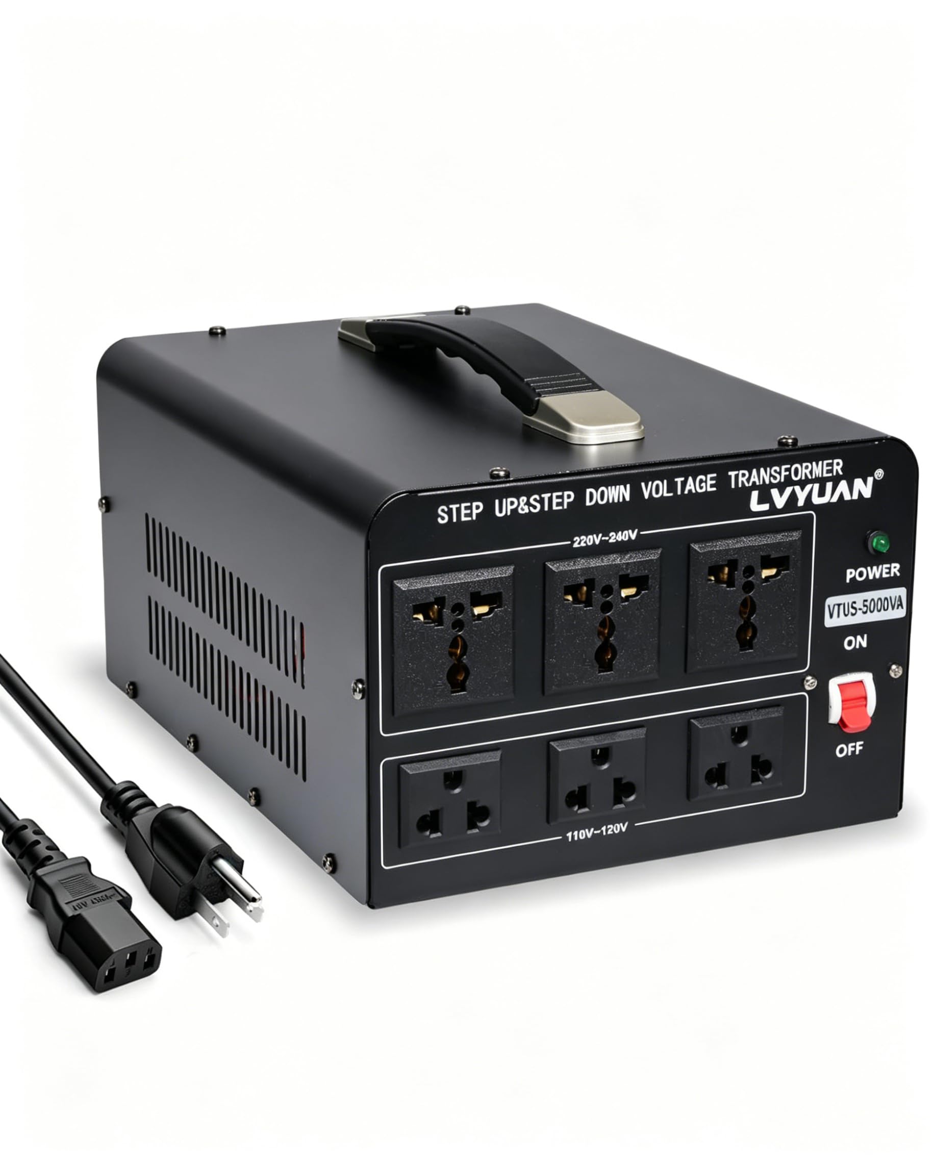 LVYUAN 5000 Watt Voltage Converter Transformer