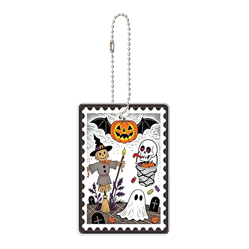 Halloween Gifts Fashion Keychain With Halloween Decorations - Pumpkin Decorations