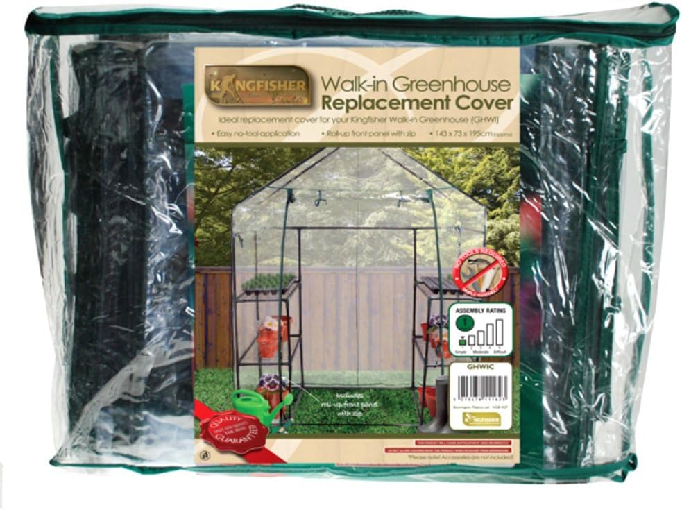 WALK IN GREENHOUSE REPLACEMENT COVER PVC OUTDOOR PLASTIC GREENHOUSE