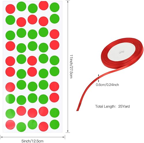 Miniatura 4 de Boao 100 bolsas de celofán de Navidad, bolsas de dulces de Navidad, bolsas de regalo, bolsas de golosinas de 11 x 5 pulgadas, bolsas de violonchelo