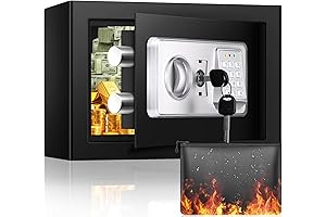 Fireproof Money Safe: Protect Your Valuables from Fire and Theft