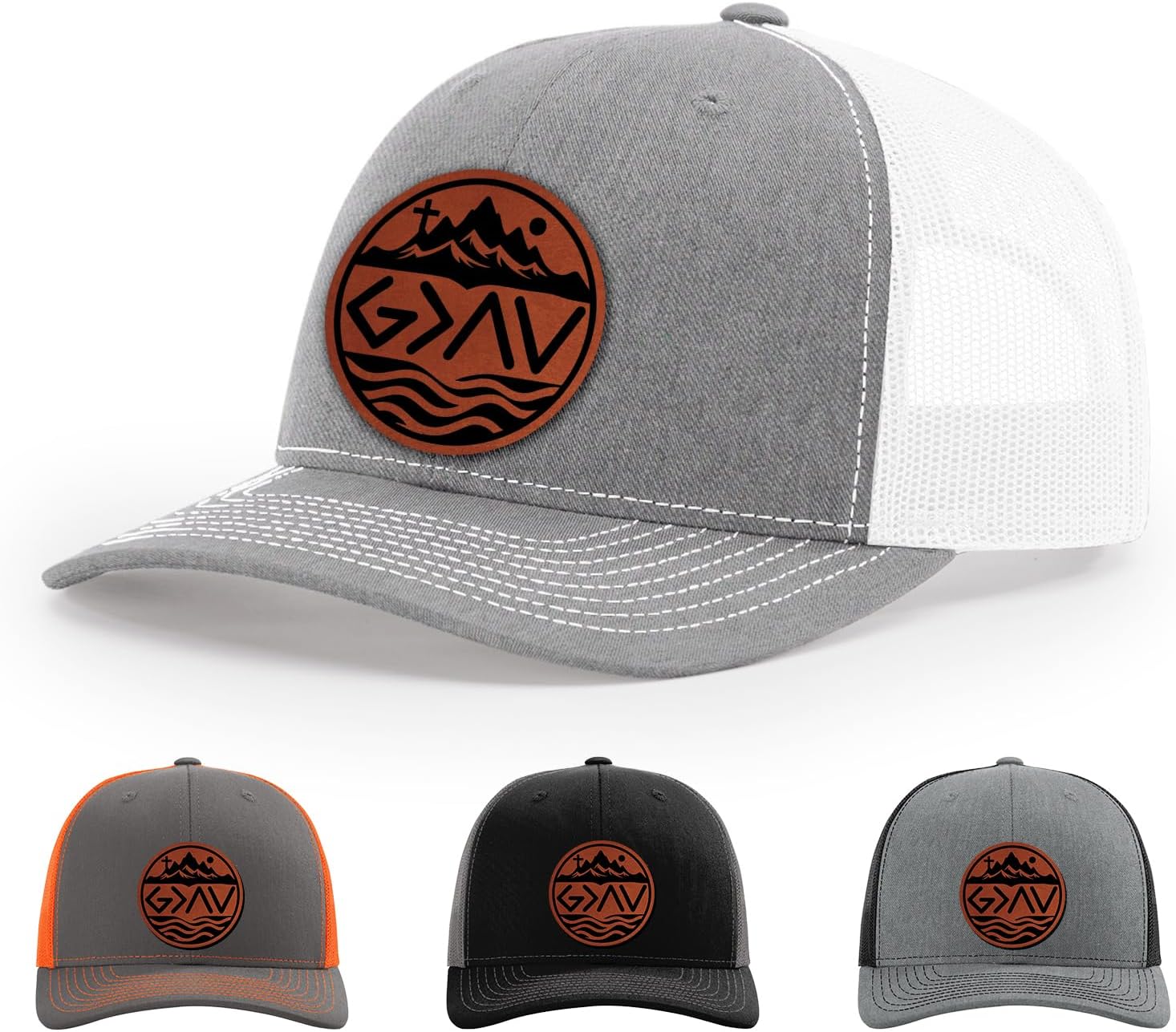 God is Greater Than High And Lows, Bible Verse, Romans 8:28, Faith over Fear, Believer, Jesus Hat