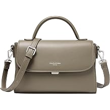 David Jones - Women's Shoulder Bag Medium Size - Women's Handbag Flap PU Leather - Fashionable Shoulder Bag Handbag - Elegant City Bag - Everyday Fashionable Stylish Crossbody Bag