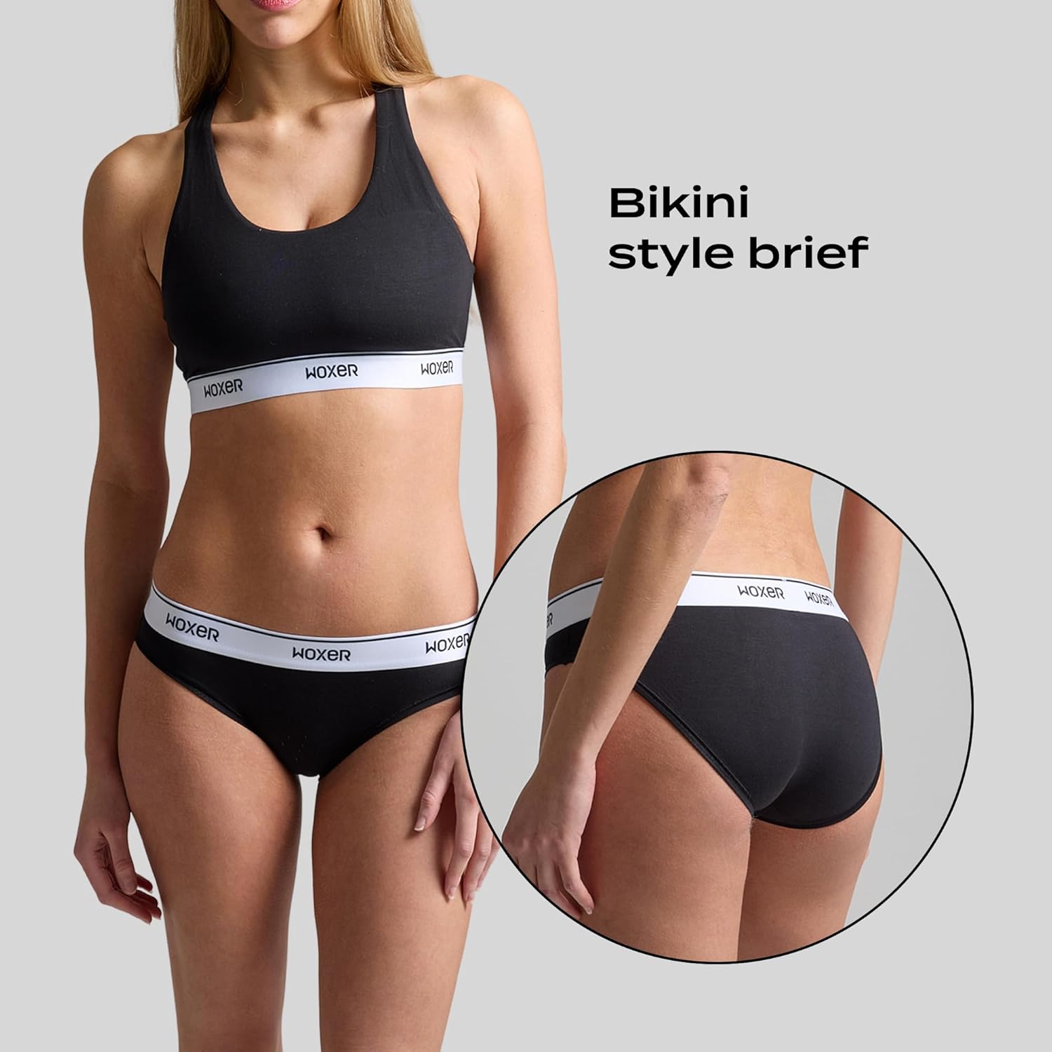 Woxer Women’s Seamless Bikini Underwear – Soft Modal, Chafe-Free, Moisture-Wicking Bikini Style Panties –Tag-Free Design - Image 2