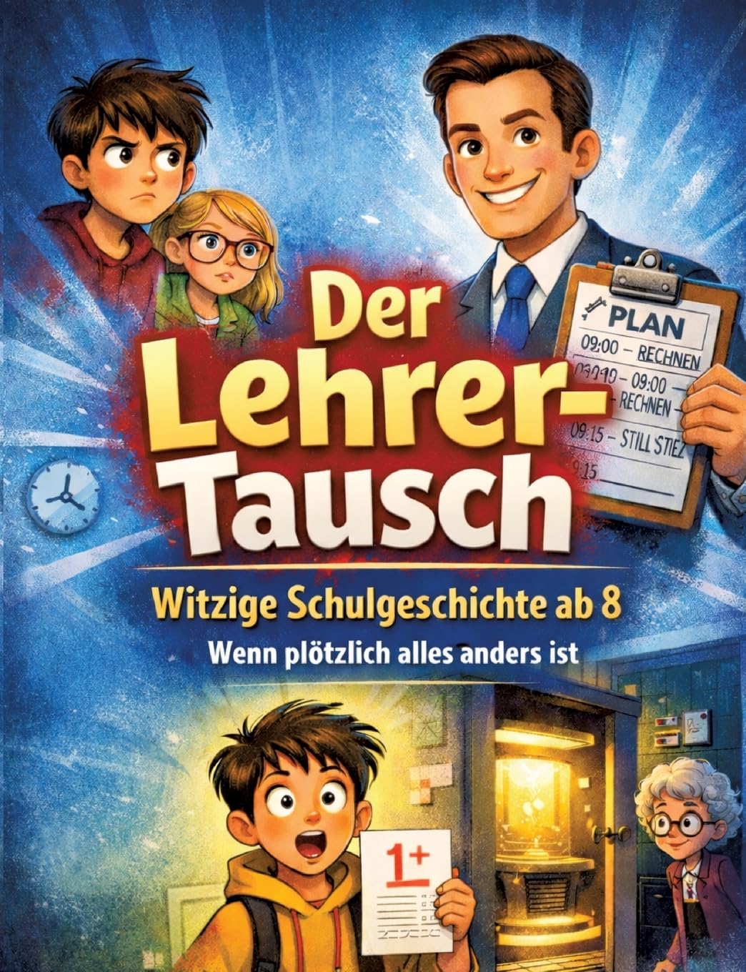 Der Lehrer-Tausch: Witzige Schulgeschichte ab 8 Wenn plötzlich alles anders ist