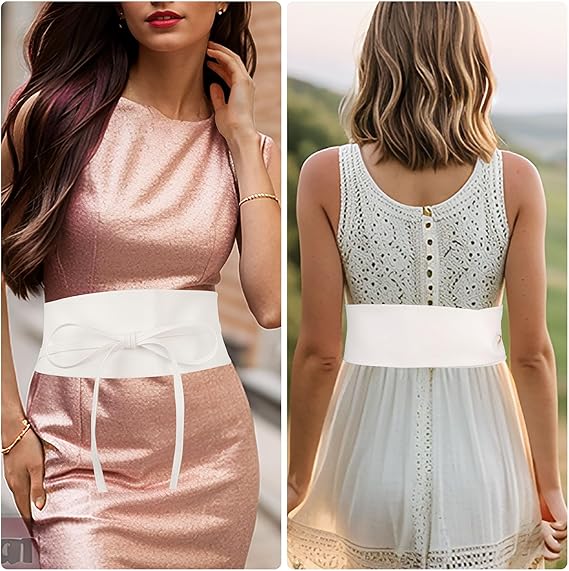 Longwu Dames Sparkle Glitter Strass Riem Brede Elastische Taille Riemen Zilver Elastische Riemen voor Vrouwen Party Jurk, Zwart/Zilver, 70 cm/Fits waist size 27-32