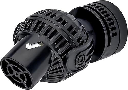 Bomba para hacer olas de acuario: 6W 1056GPH Bomba de circulación de tanque de peces con cabezal de potencia ajustable de 360 ° con base de succión