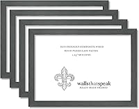 Vista 10 de wallsthatspeak Marco de rompecabezas, negro, 25x20