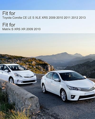 Miniatura 6 de Interruptor de perilla del ventilador de CA HVAC Control de velocidad del viento para Toyota Corolla CE LE S XLE XRS L 2009 2010 2011 2012 2013