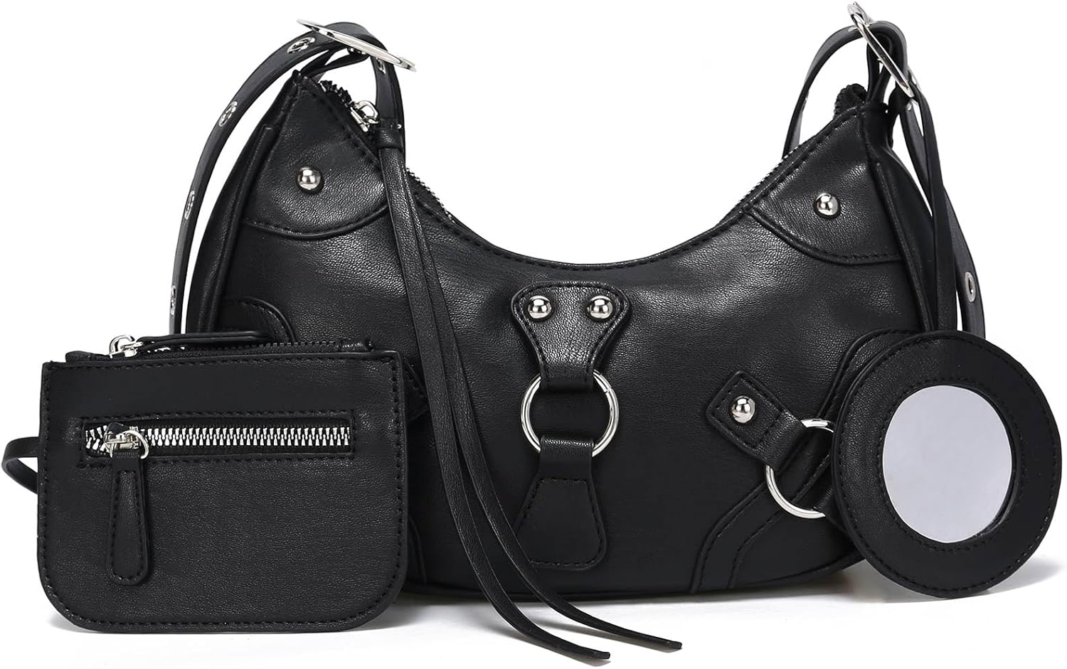 CATMICOO Shoulder Bag Y2K Purse: Cute 90s Punk Underarm Purse - Image 7