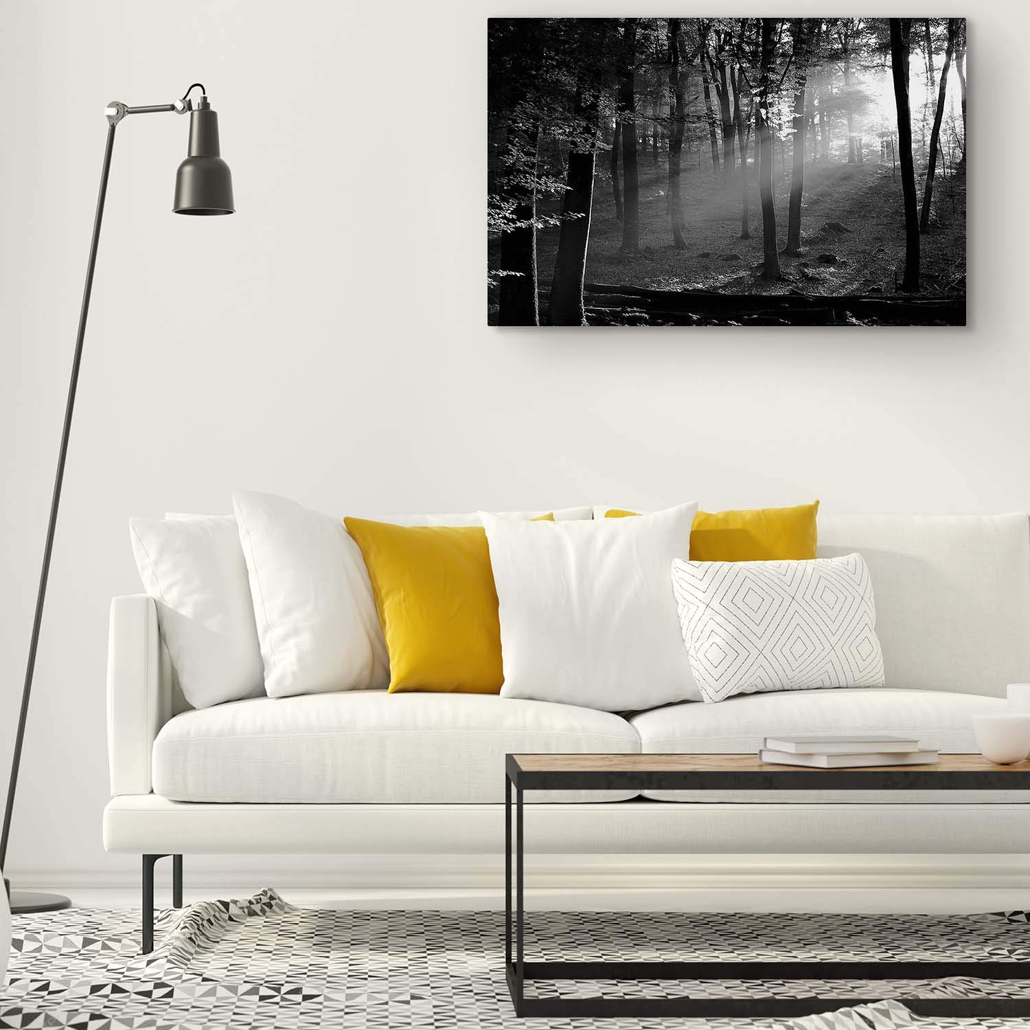 Startonight Glass Wall Art Colorful Square Decor Acrylic Glass