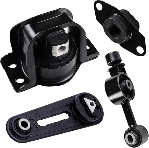 DOFOCH Kit de montaje de motor y transmisión, 4 piezas, compatible con Nissan Versa 1.8L 2007-2012, Nissan Cube 2009-2014 1.8L de repuesto # A4323
