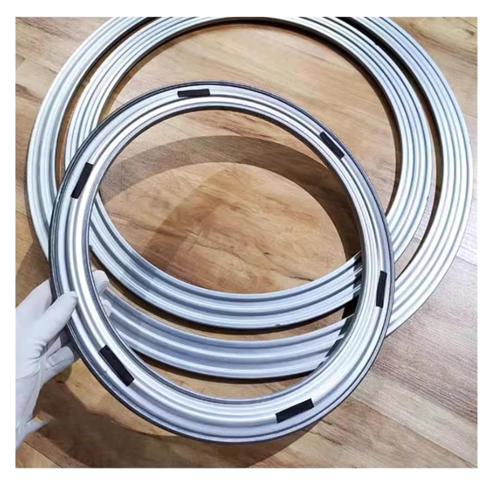 Cuscinetto per Giradischi in Lega di Alluminio, Cuscinetto girevole in alluminio, cuscinetto rotante, piastra girevole for impieghi gravosi for supporto for torta/tavolo da cucina(50cm/20inch)