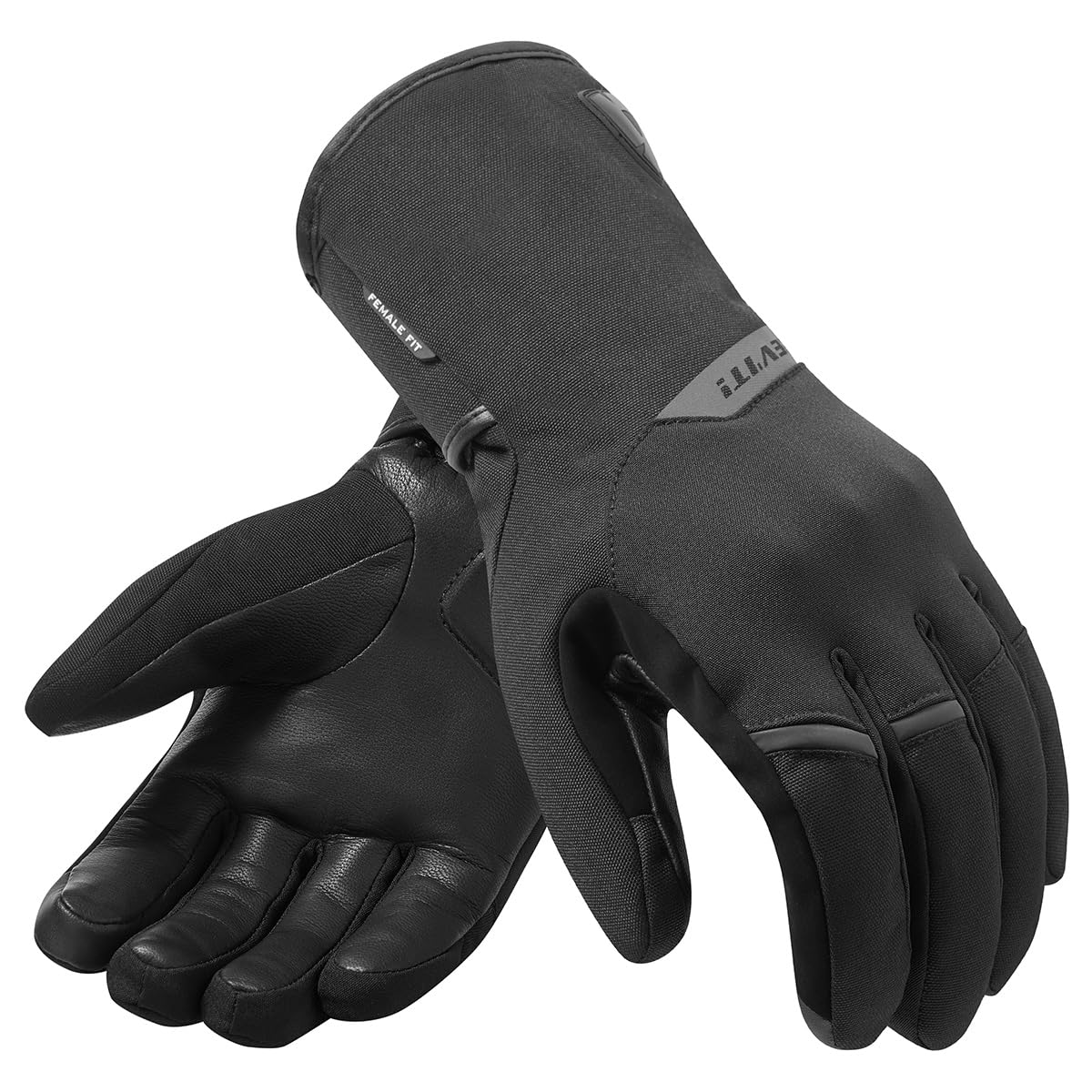 REV'IT! Revit Chevak Gore-Tex Damen Motorrad Handschuhe, schwarz, L
